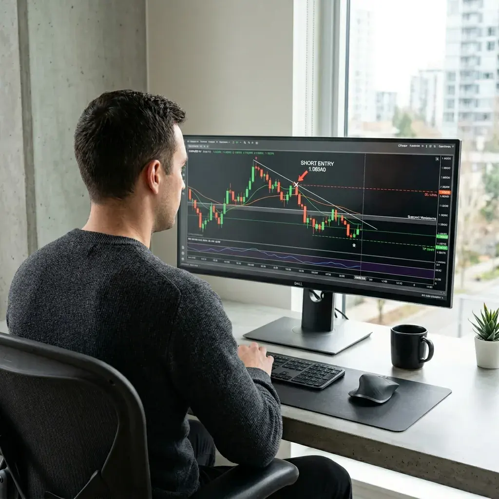 Unused trading workstation
